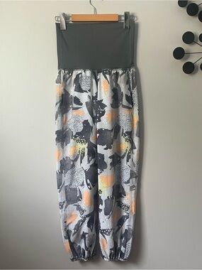 Women’s Lululemon Om Pant Mini Art Pop White Multi / Slate
